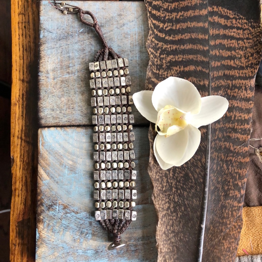 Nakamol beaded cuff small wrist